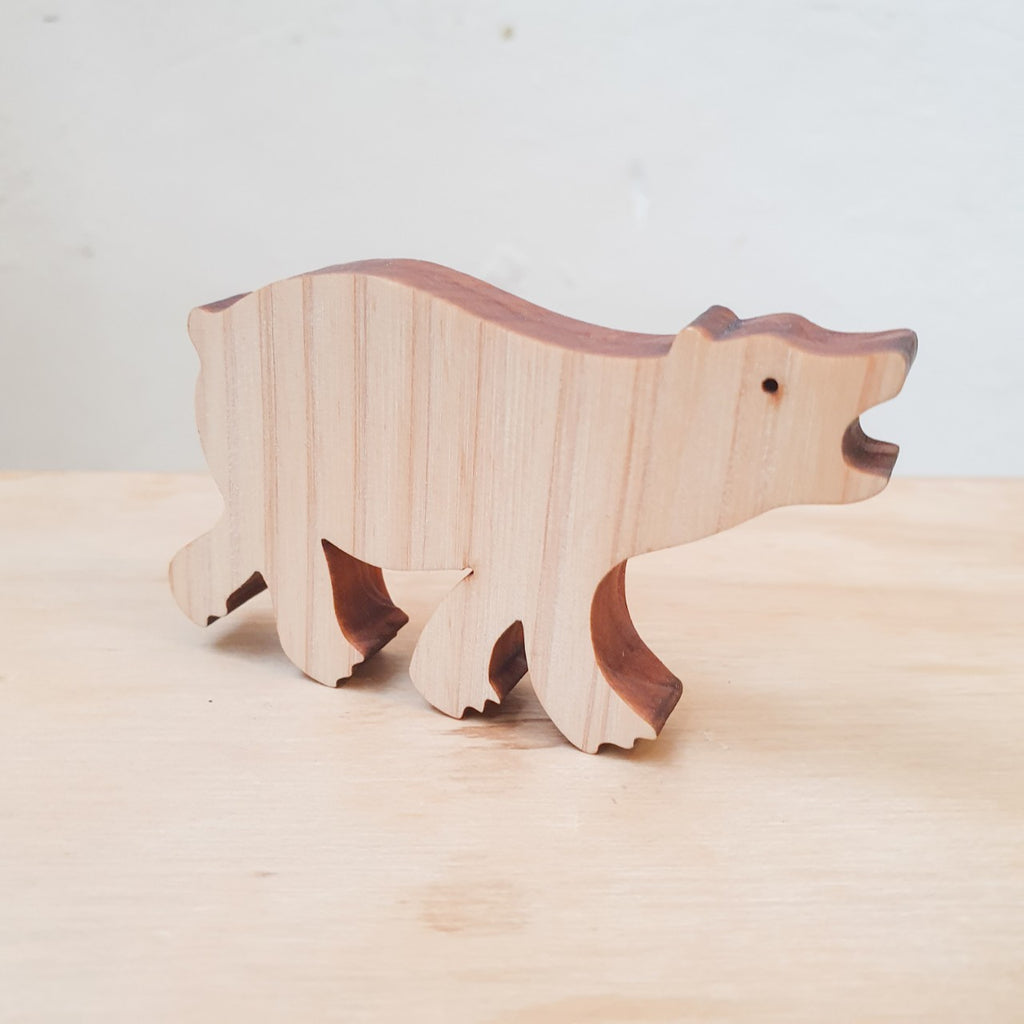 木製磁鐵 北極熊