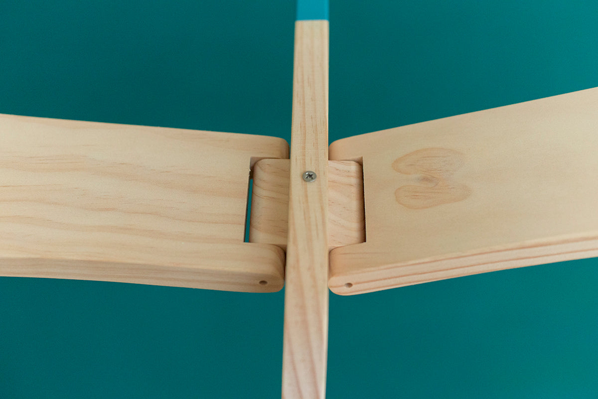 hanging mobile bird stork