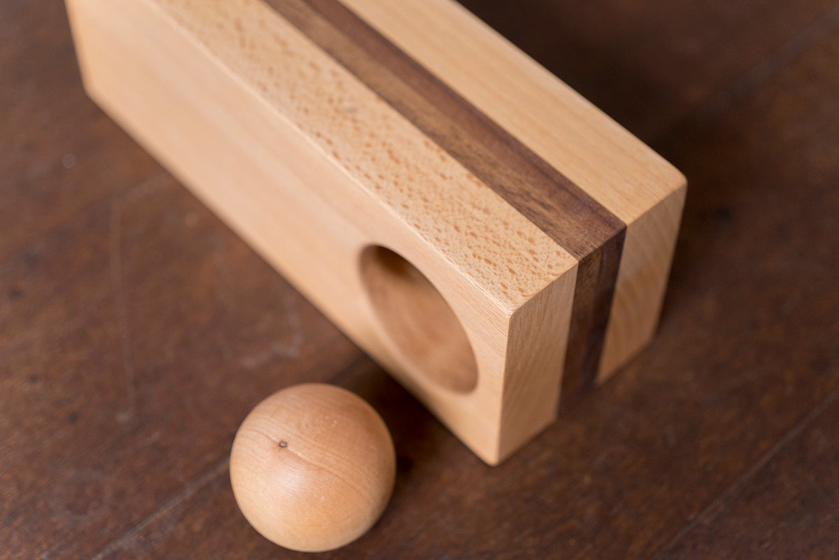 蒙特梭利教具 滾球座