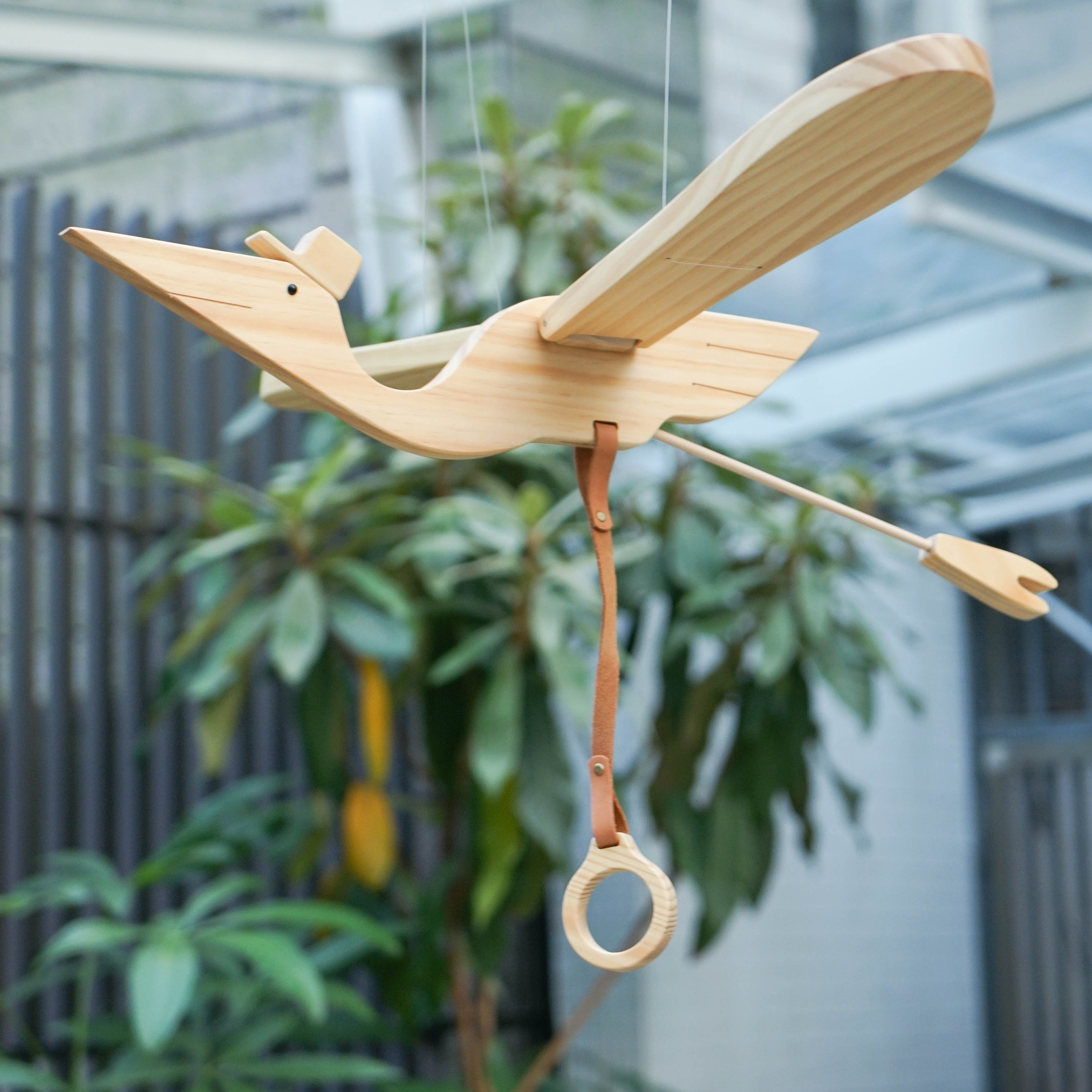 hanging mobile bird