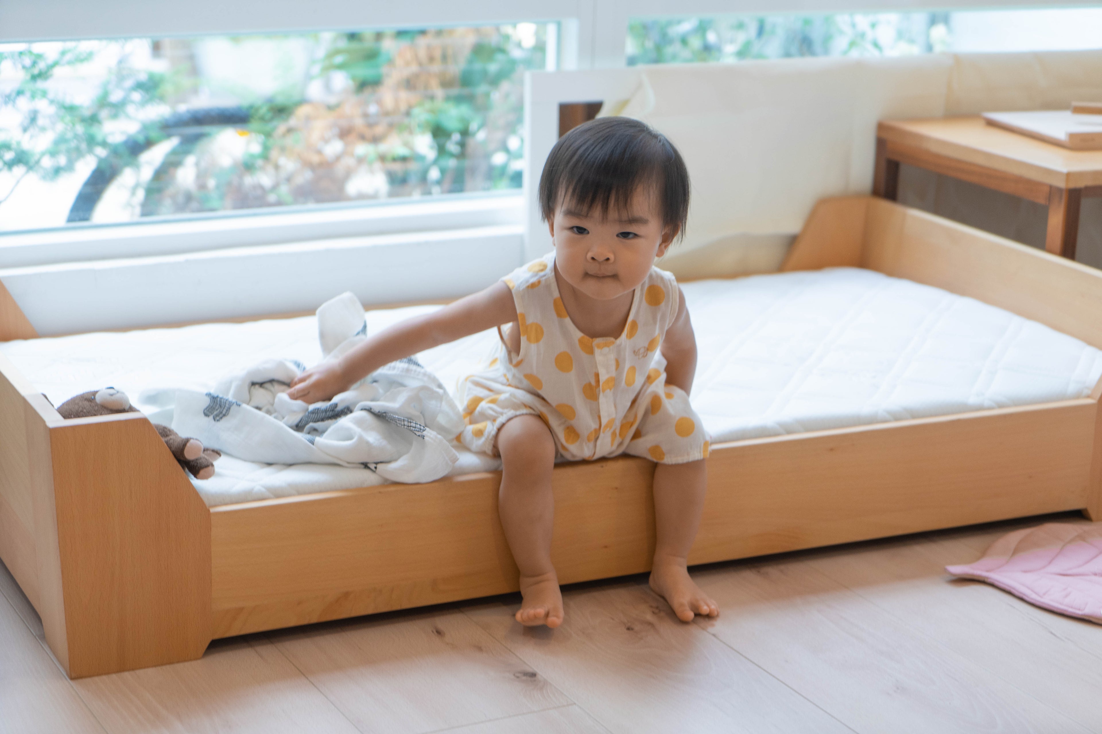 兒童落地床 兒童床架 實木兒童床 小朋友床架 兒童床 兒童單人床