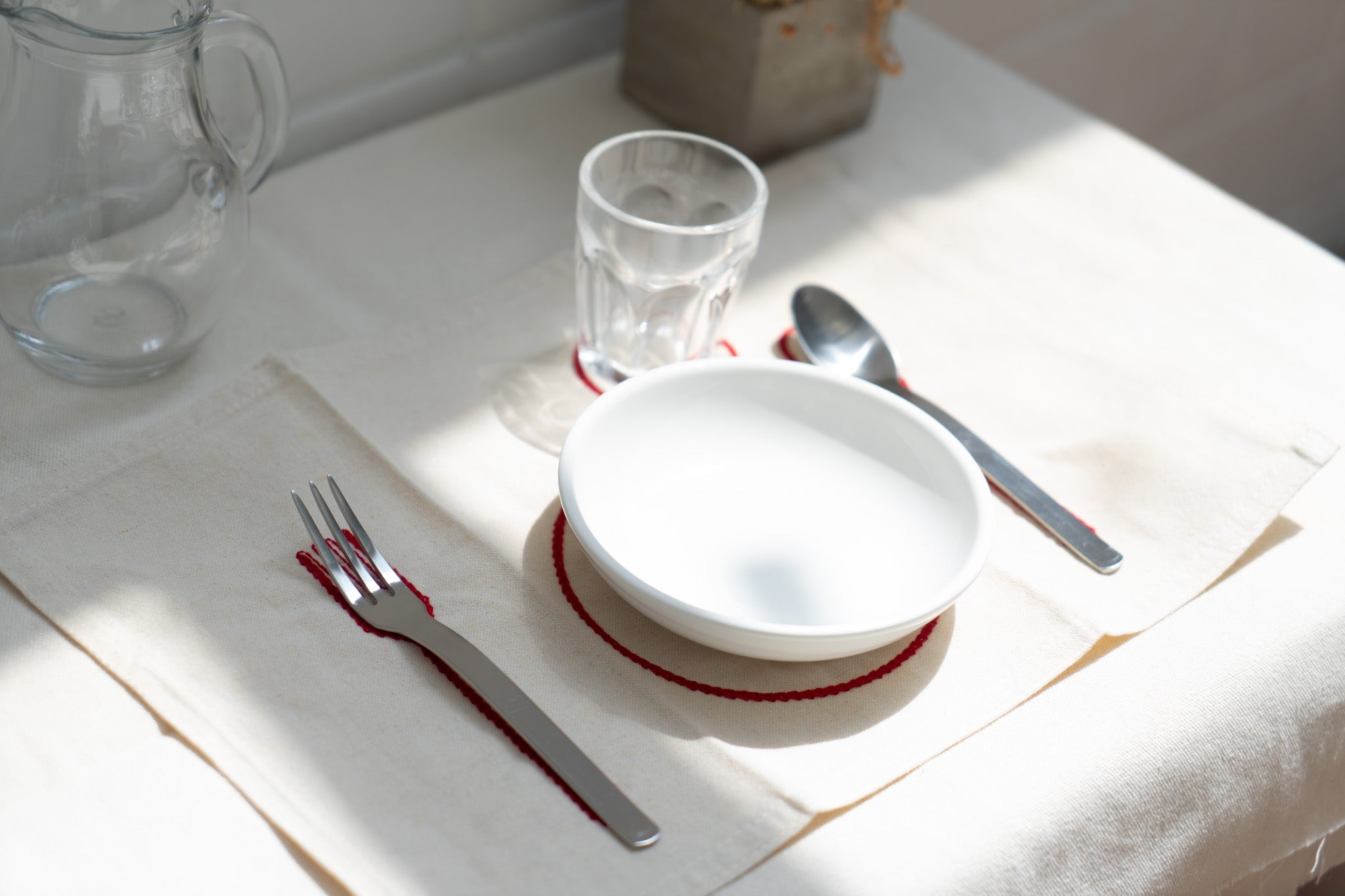 Children's tableware (Waterphon/Spoon/Fork/Plate/Glass)