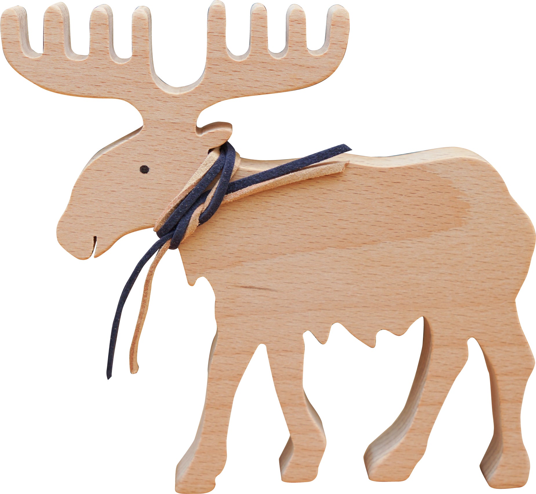 Solid Wood Animal - Reindeer